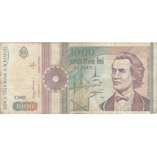 Roménia 1000 Lei 1991